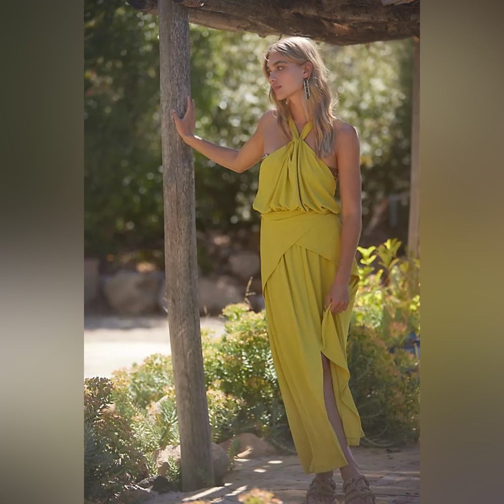Free People Golden Days Maxi Dress
